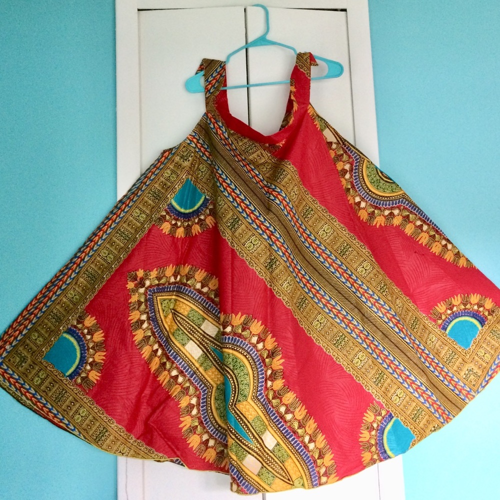 Women African print. Off-the shoulder 🌞🌻🌸🌺